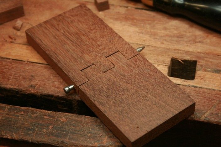 wooden hinge plans